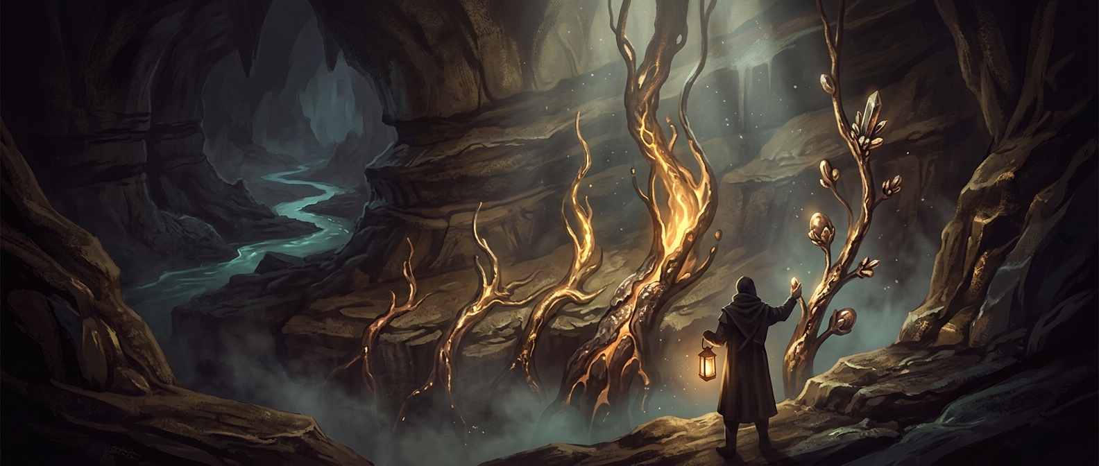Alchemists believed metals literally matured underground