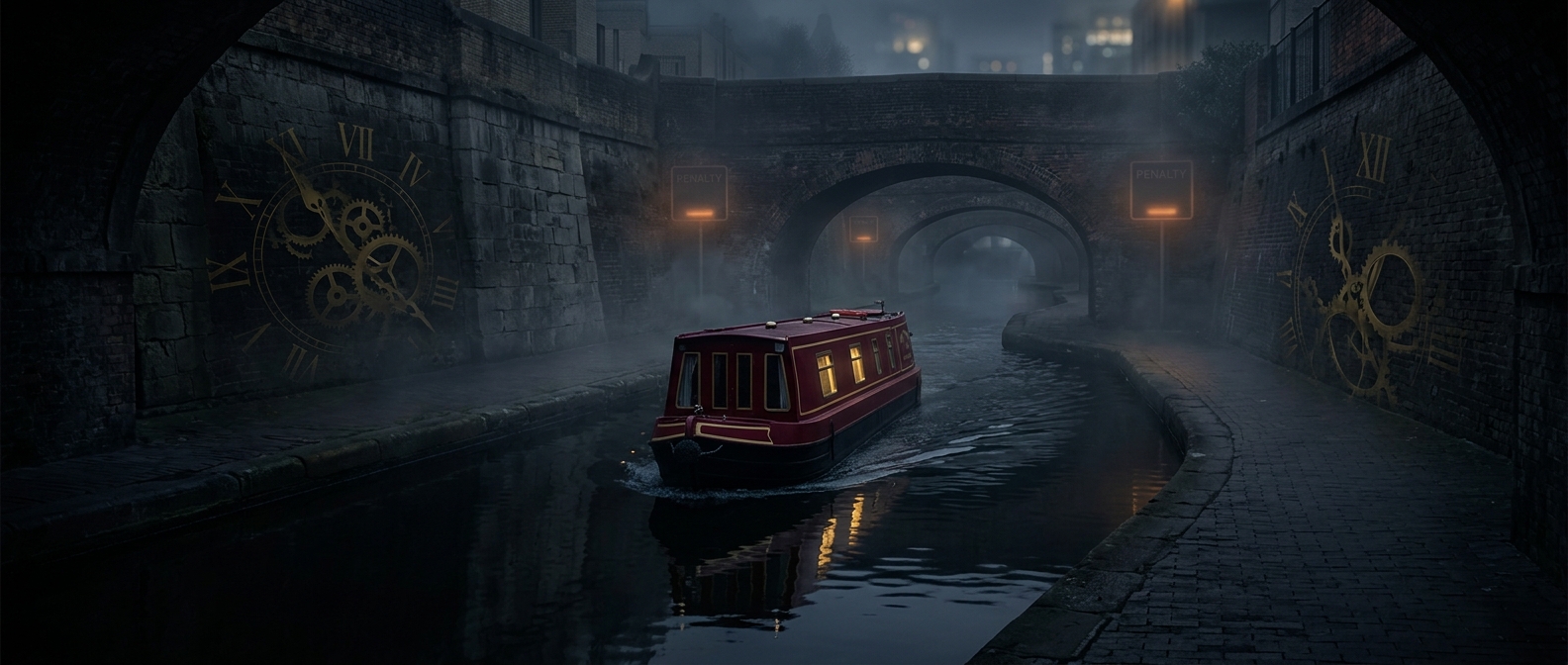 London houseboats must keep moving every two weeks