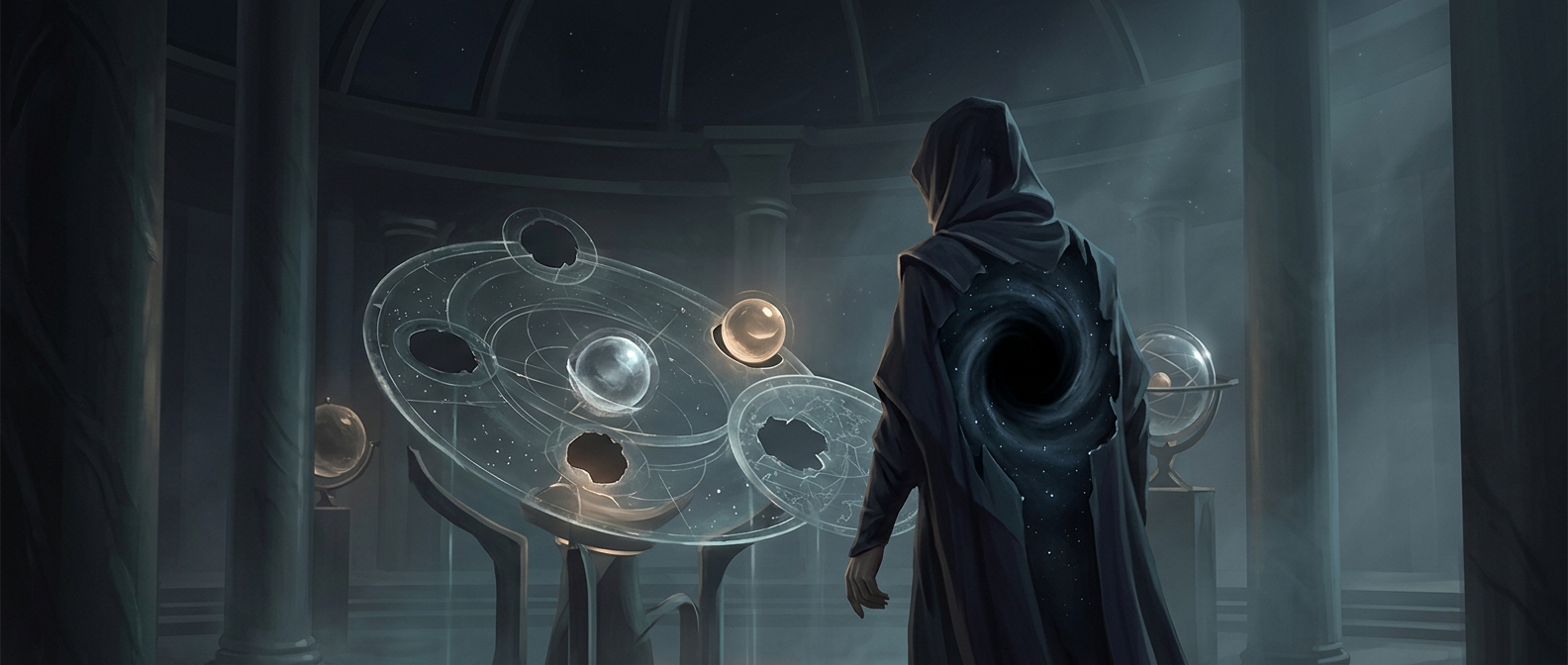 Missing elements create obvious personality black holes
