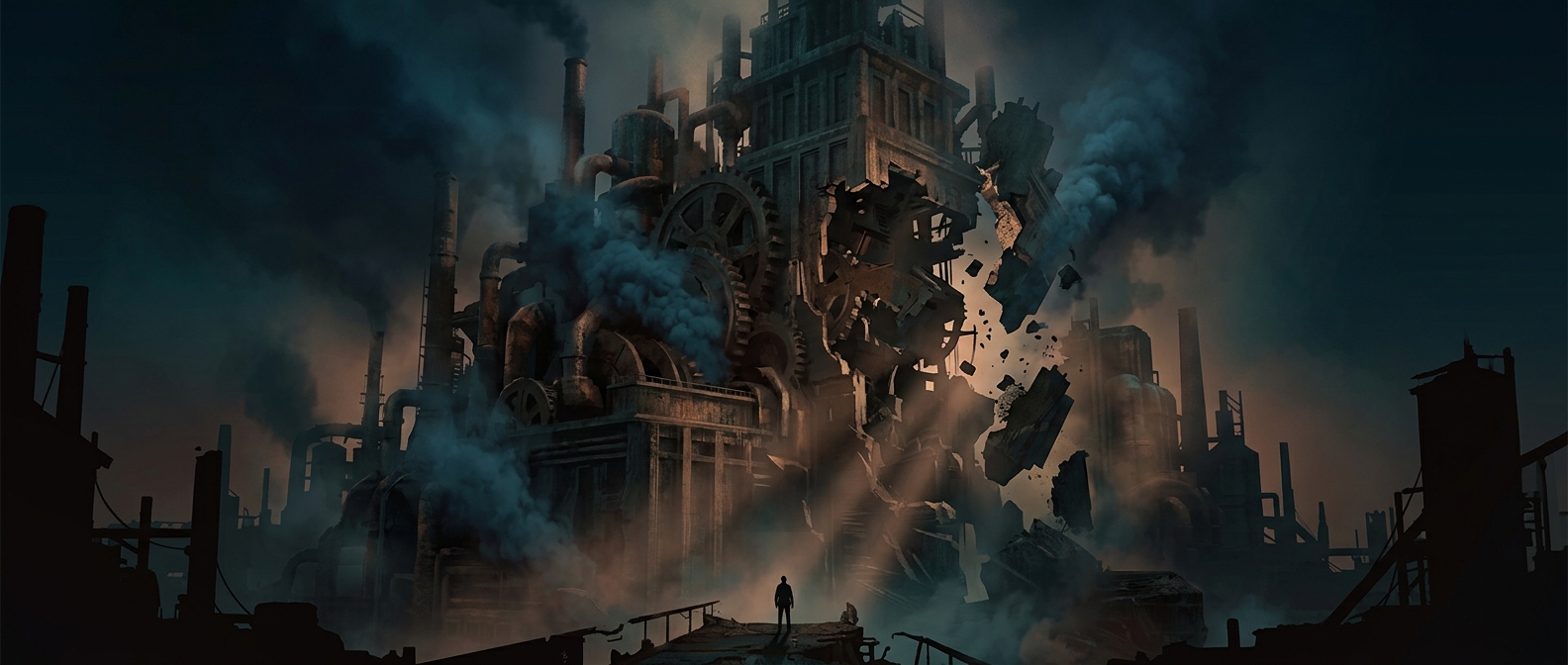 Giant factories eventually become too big to function