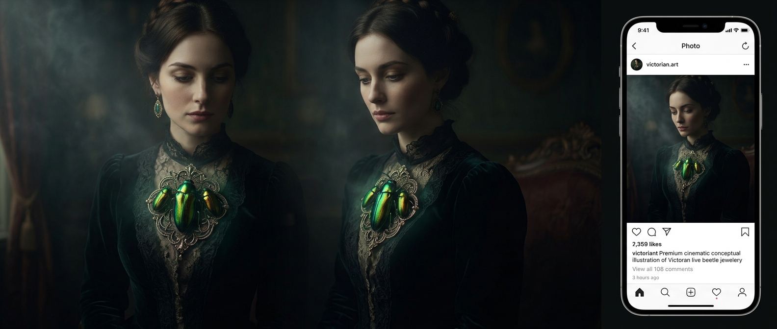 Victorian women wore live beetles as jewelry