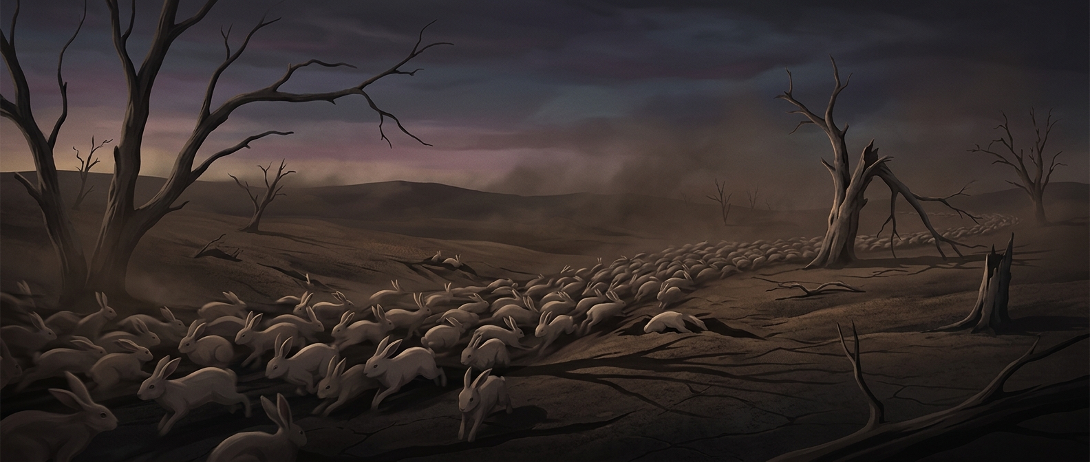 How 24 rabbits devastated Australia