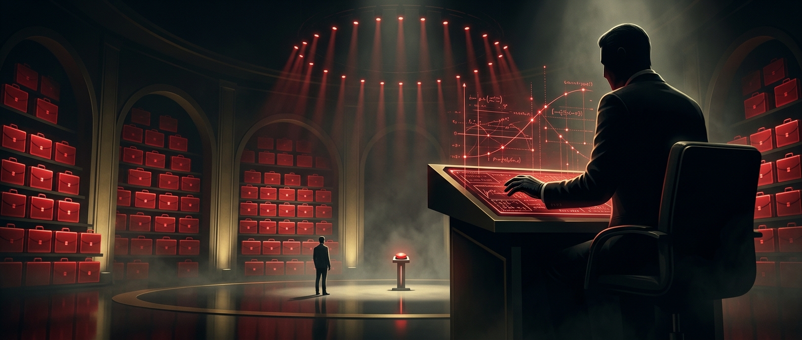 Deal or No Deal bankers mathematically lowball contestants