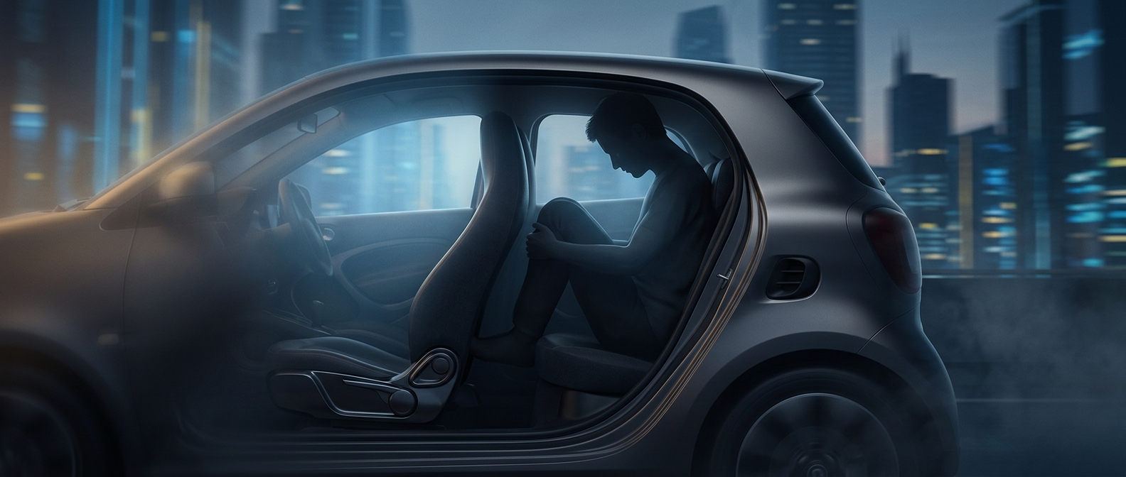 Subcompact cars notoriously sacrifice rear passenger space