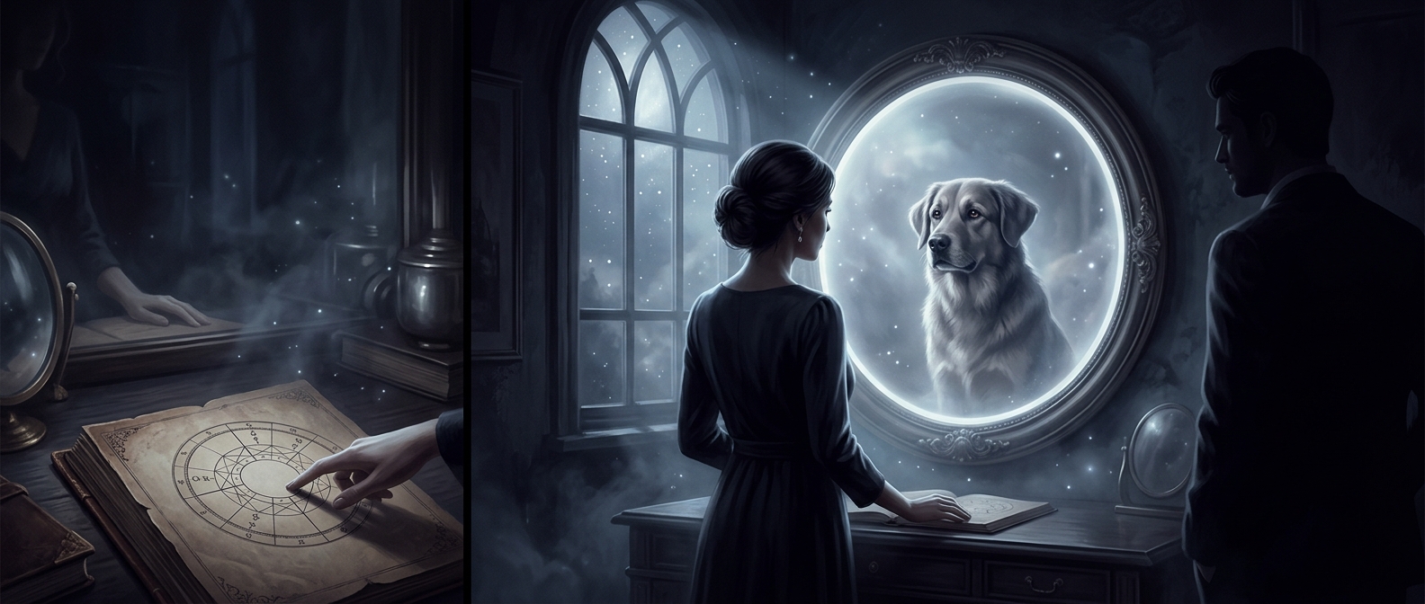 Derived houses make your partner's dog your twelfth house