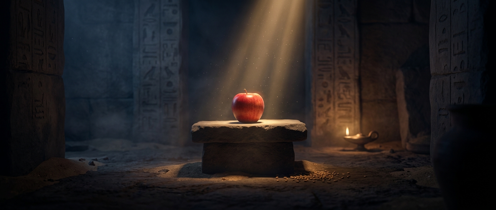 Fresh apples exist in sealed ancient tombs
