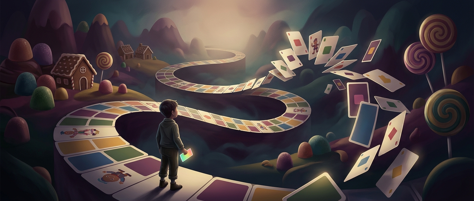 Candy Land is decided before you make a move