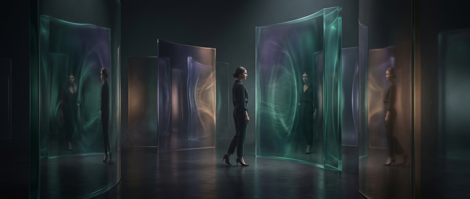 Why funhouse mirrors make you look distorted