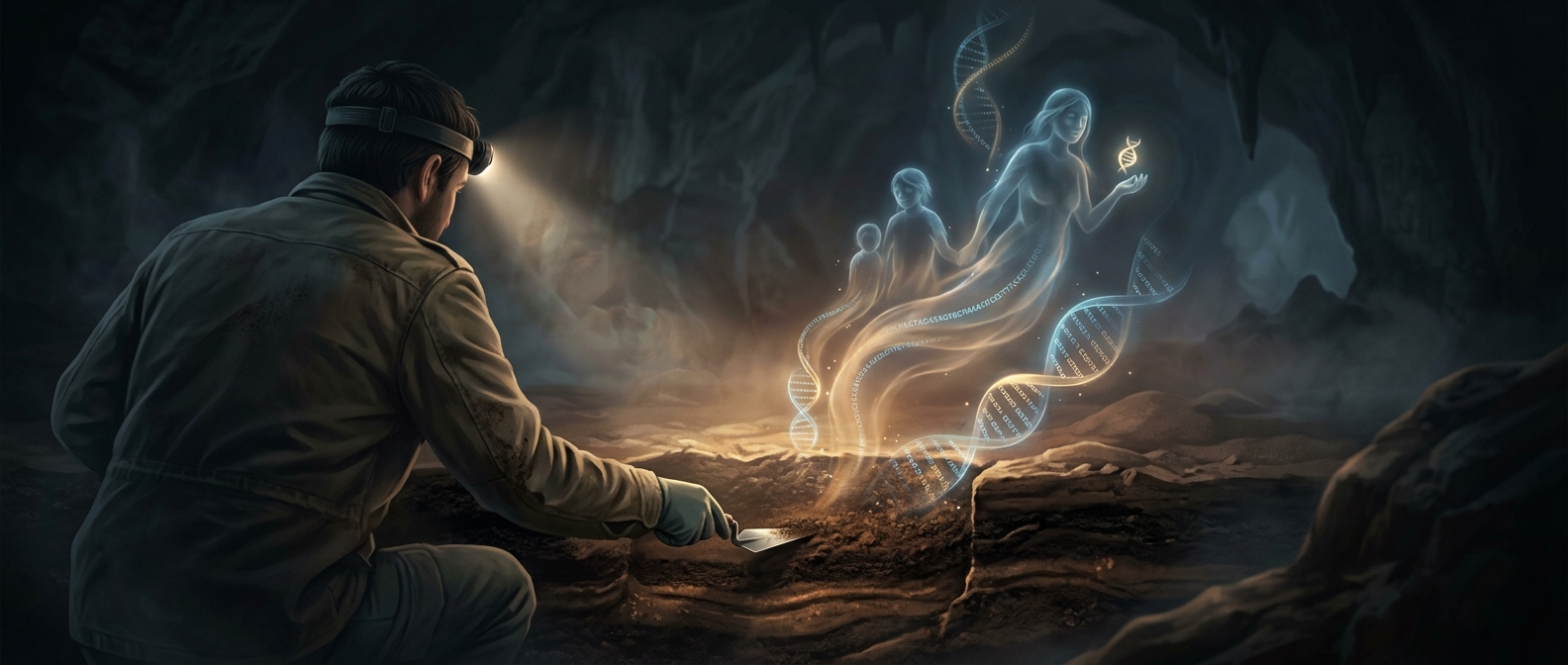 Extinct humans left DNA in cave dirt