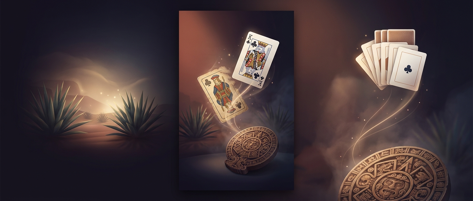 Rummy evolved from a traditional Mexican pastime