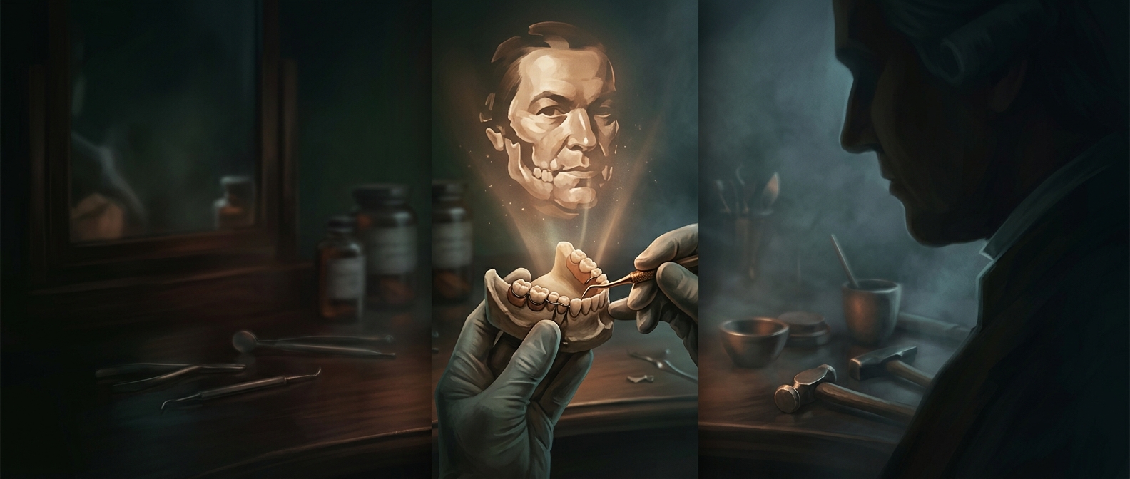 Paul Revere identified a body by its teeth