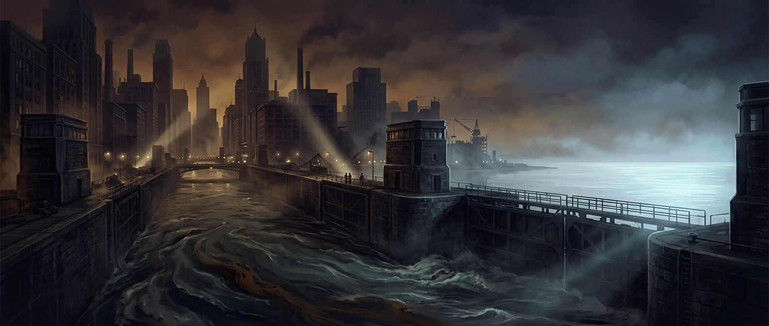 Why Chicago reversed its river