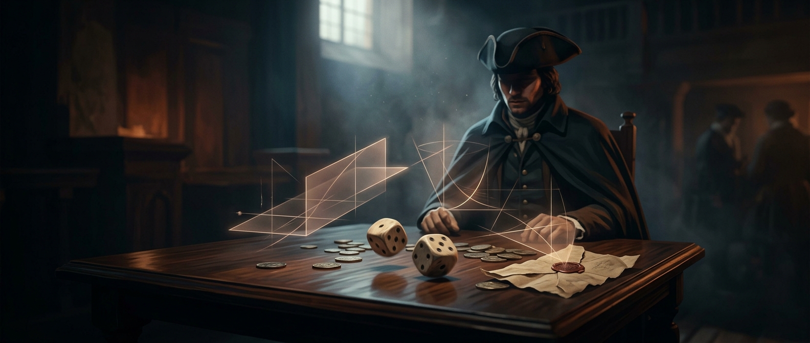 Игроки в кости помогли создать теорию вероятностей